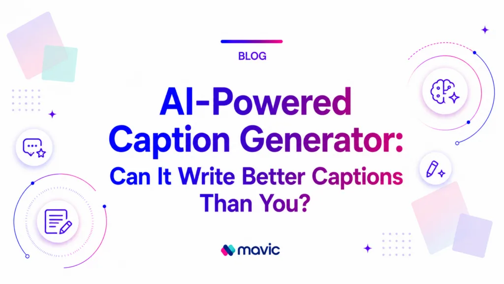 AI-Powered Caption Generator: Can It Write Better Captions Than You?