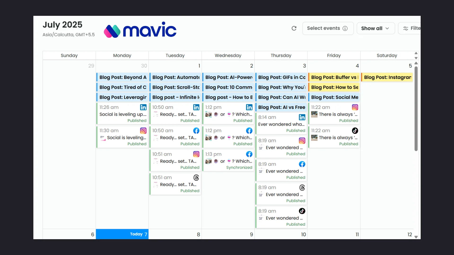 Set a Week of Posts in Minutes with a Content Scheduling Tool