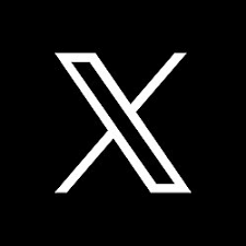 The logo of X formerly known as Twitter
