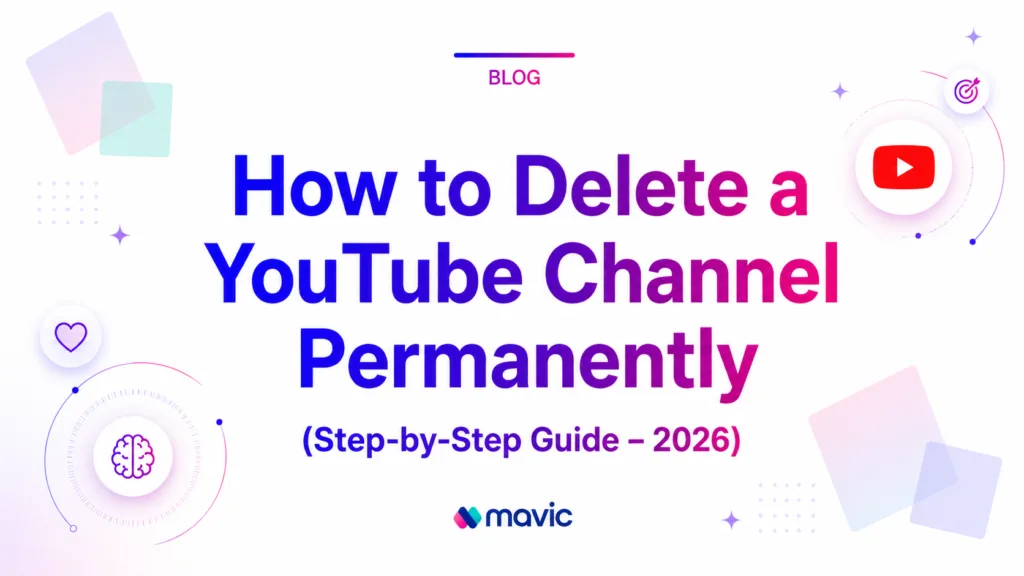 How to Delete a YouTube Channel Permanently (Step-by-Step Guide – 2026)