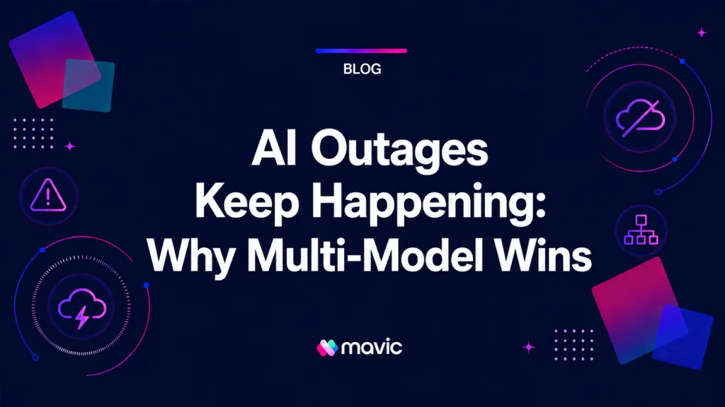 AI Outages Keep Happening: Why Multi-Model Wins