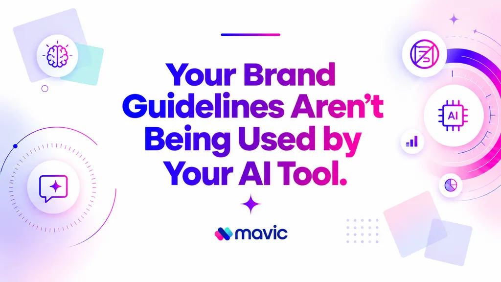 Your Brand Guidelines Aren’t Being Used by Your AI Tool