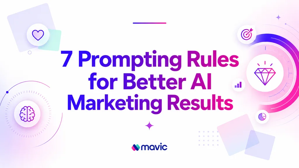 7 Prompting Rules for Better AI Marketing Results
