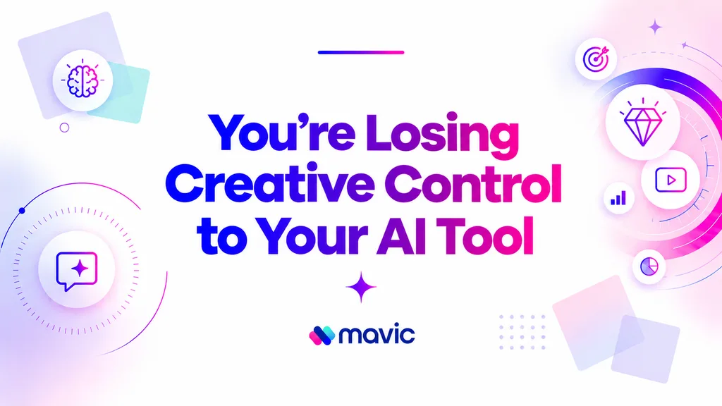You’re Losing Creative Control to Your AI Tool