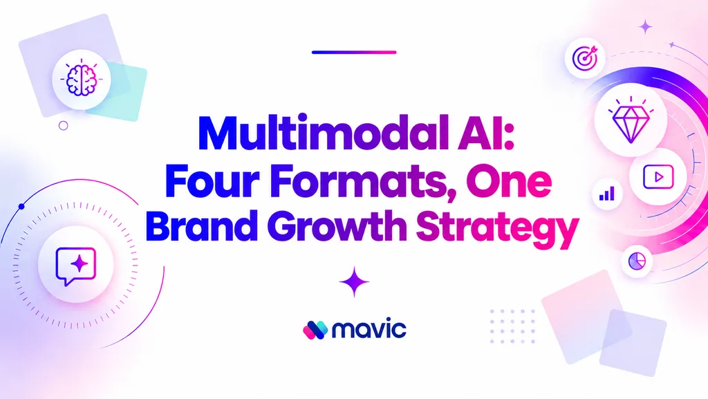 Multimodal AI: Marketing With Text, Image, Video, and Audio Together